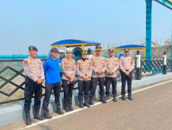 Tinjau Langsung Bendungan Karian, Kapolres Lebak Pastikan Kesiapan Sumber Air Hadapi Karhutla