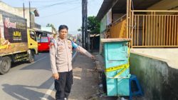 Polsek Karangtengah Pasang Garis Polisi Di Lokasi Dugaan Transaksi Obat-Obatan Terlarang Golongan G