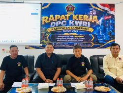 Ketua KWRI Tangerang Heriyanto Ucapkan Terima Kasih Dan Apresiasi Pada Semua Pihak yang Turut Sukseskan Raker